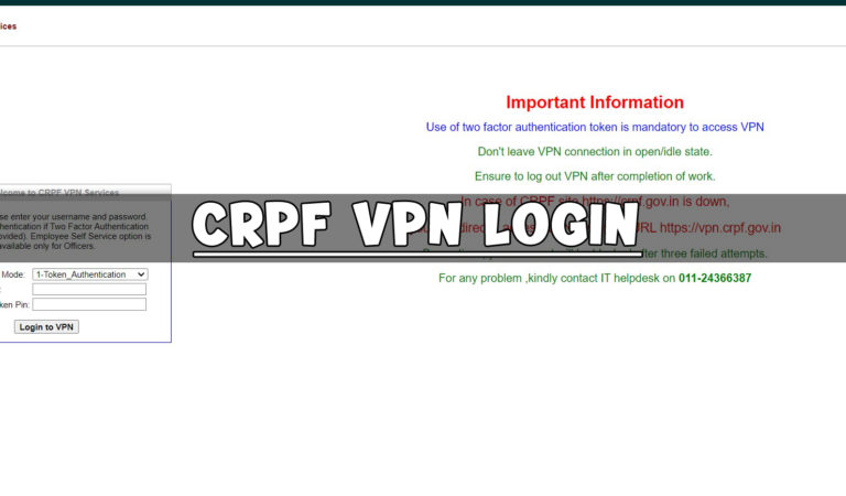 CRPF VPN Login: Your Gateway to Secure Access