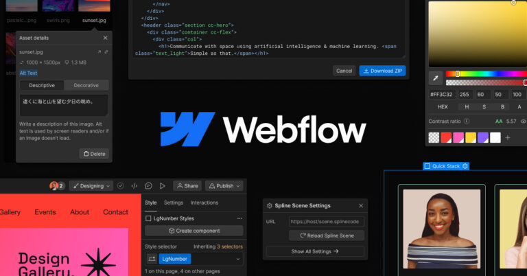 Webflow as a service projects