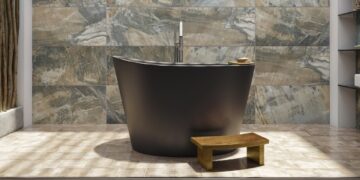 Japanese soaking tub